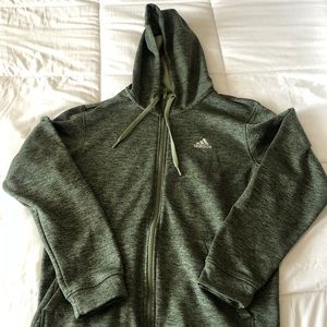 Men’s adidas green hoodie